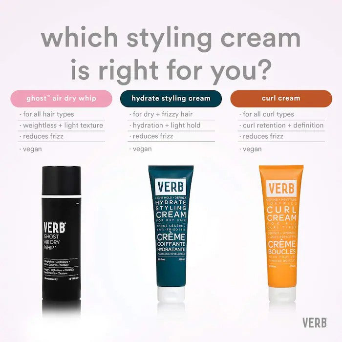 Crème coiffante hydratante
